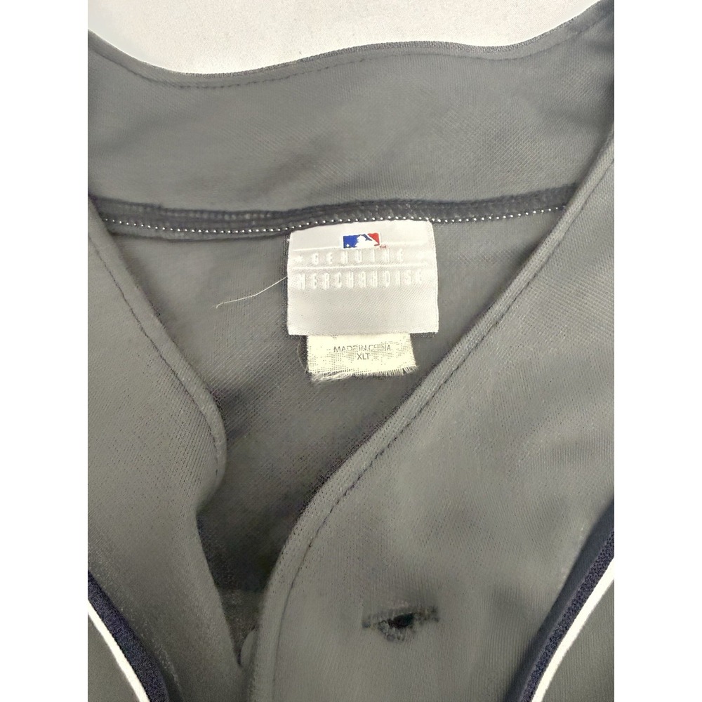 MLB New York Yankees Gray Baseball Jersey Shirt XL Major League Baseball - Picture 2 of 3